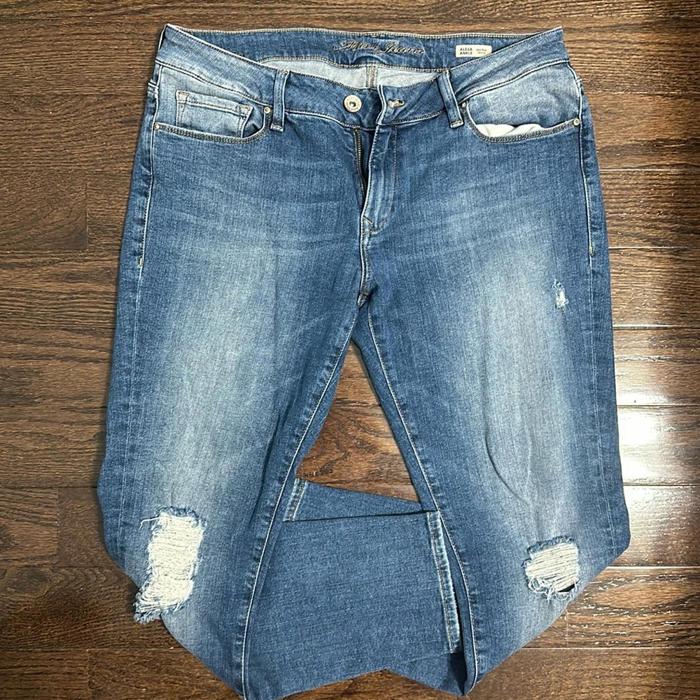Mavi Alexa Mid-Rise Skinny Ankle Jeans
